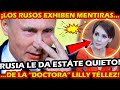 VLADIMIR PUTIN ENVIA RESPUESTA A LA SENADORA LILLY TELLEZ POR MENCIONAR QUE SUS VACUNAS SON CHAFAS