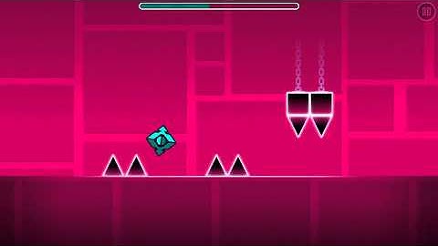 "Geometry Dash" Level 2 - Back on Track - 3/3 Coins (100%)