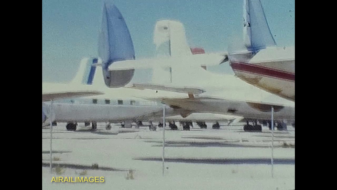 Fox Field and Ontario airliner boneyards - 1969