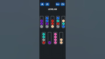 Ball Sort Puzzle level 66  - Ball Sort Color - Puzzle Game, All Levels, playlist, Zego Studio