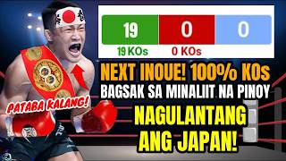 LATEST FIGHT! NEXT INOUE! 100% KO ARTIST BAGSAK SA PATABANG PINOY!
