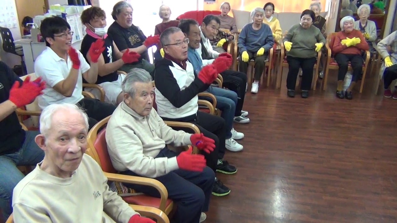 音楽療法～チームでカスタネット～