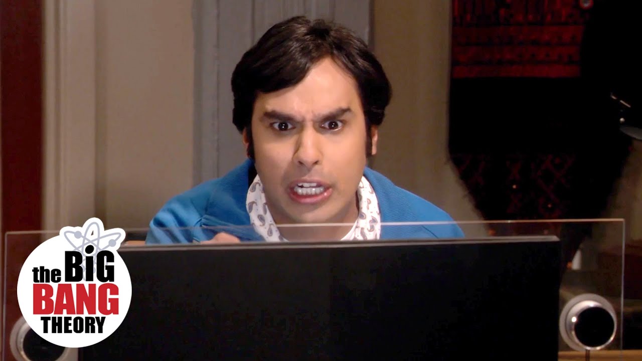 Raj Stands Up to His Generous Dad | The Big Bang Theory - YouTube