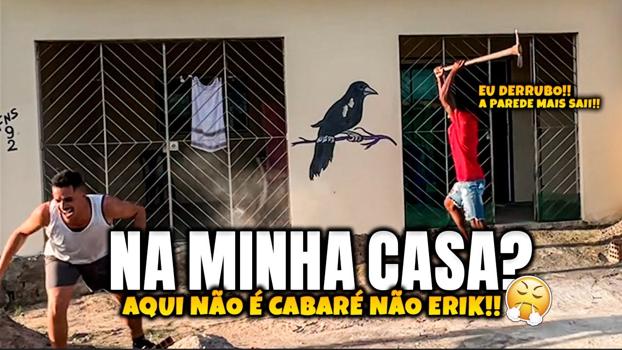DESENHARAM UM TIZIU NA CASA DE BETO PEDREIRO | GALO CEGO