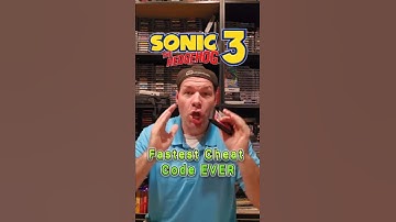 Sonic 3’s Fastest Cheat Code Ever! ⚡