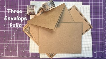 Three Envelope Folio