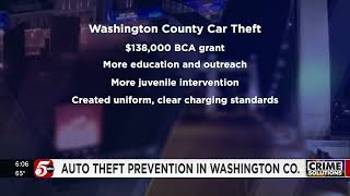 Washington County car thefts drop after new investigation tactics, BCA grant help