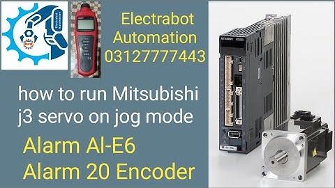 how to run Mitsubishi j3 servo on jog mode!! j3 servo ko jog mode per chalany ka tarika