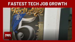Las Vegas sees fastest tech job growth in nation, report says