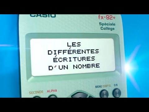 Réglages de la calculatrice CASIO fx 92+ Spéciale Collège - Tutoriel 