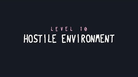 [Baba Is You] Level 10: Hostile Environment (Alternate Solution)