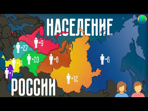 Население России Наглядно За 6 Минут