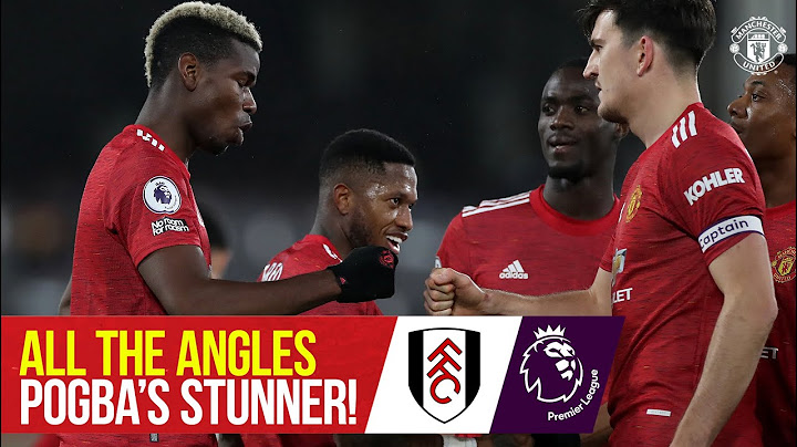 All the Angles | Pogba's stunner seals the points at Craven Cottage! | Fulham 1-2 Manchester United