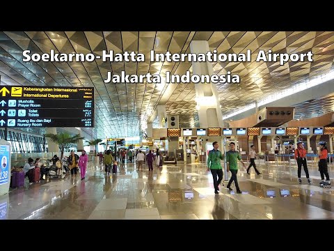 Video: Letiště v Indonésii