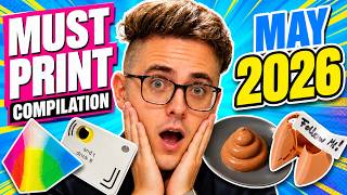 Must-Print 3D Designs and DIY Projects for May 2026! 😍