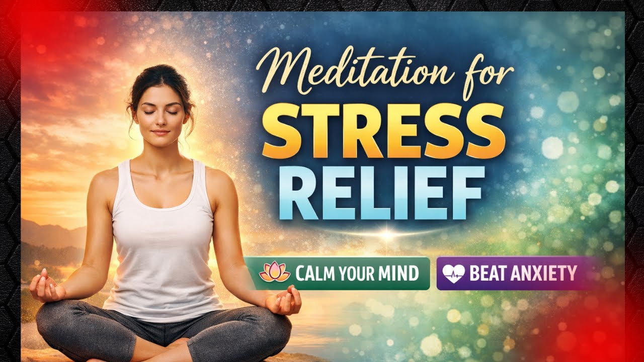 Meditation for Stress Relief | Calm Your Mind & Reduce Anxiety Naturally |