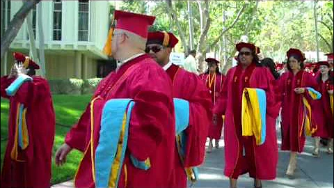 USC Rossier 2010 Doctoral Commencement Ceremony procession begins