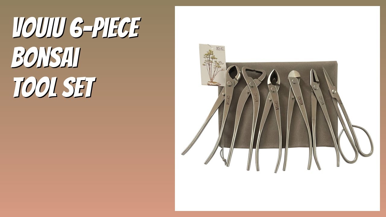 REVIEW (2026): VOUIU 6-Piece Bonsai Tool Set. Features - YouTube