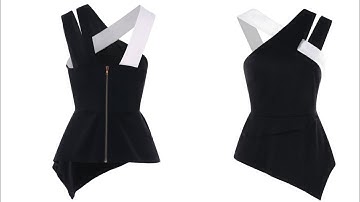 beautiful collar design pattern making#patternmaking