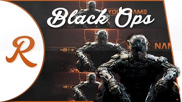 Free Black Ops 3 Banner Template | Bo3 | Photoshop | by Raiser