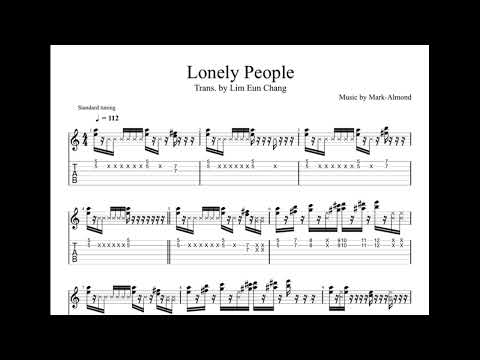 Lonely People (electric guitar) - Mark-Almond