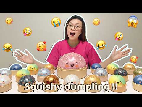 Apakah aku HOKI kali ini ?!! Unboxing BANYAK SQUISHY DUMPLING KERAMAT ?!! 😱👹😭