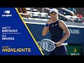 Anett Kontaveit vs Iga Swiatek Highlights | 2021 US Open Round 3