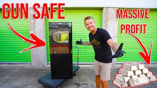 Safe Found In Abandoned Storage Unit - (MEGA PROFIT)