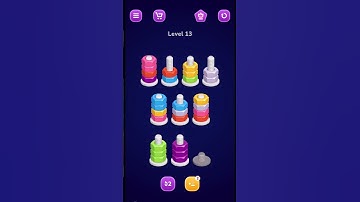 Nut Sort Game Level 13 #shortvideo #games #viral #like #gameplay