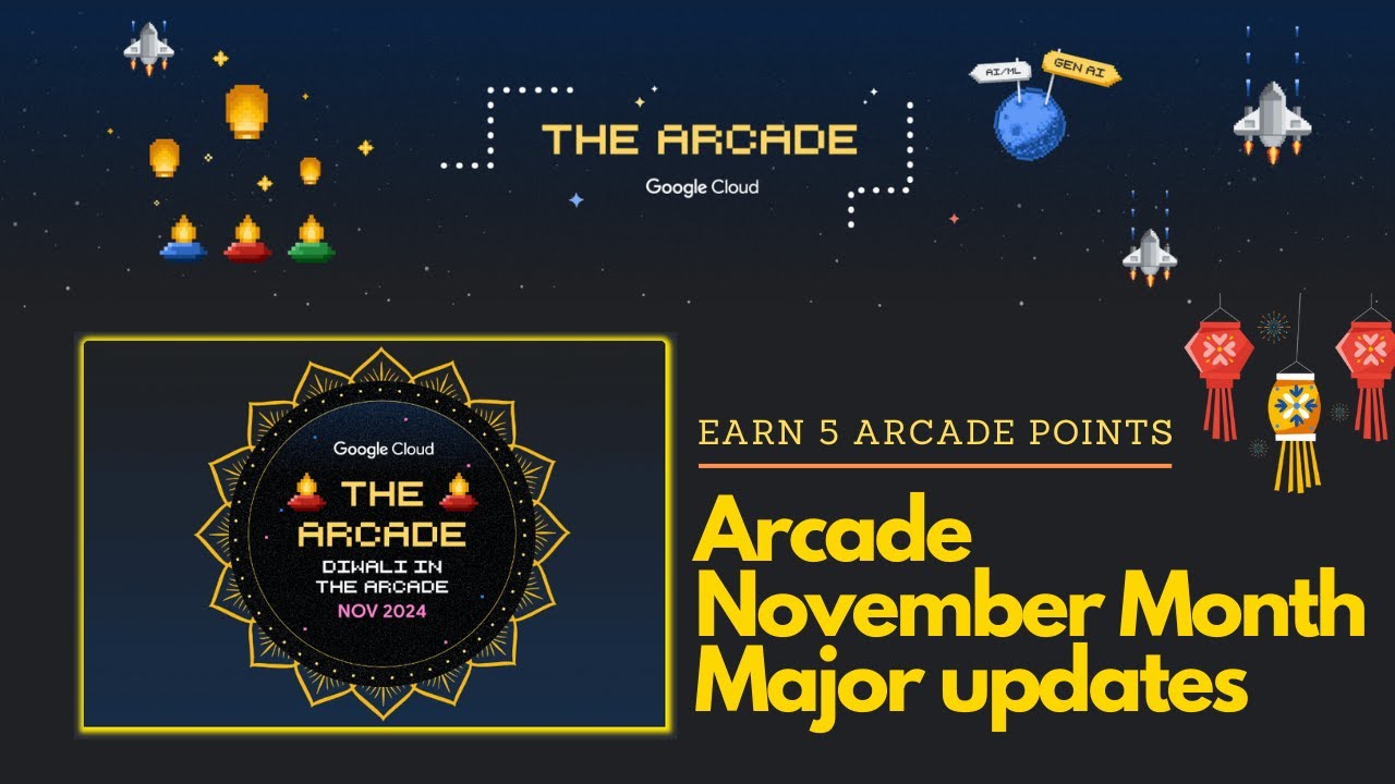 Earn 5 Arcade points || Major changes in Arcade || November Month ...