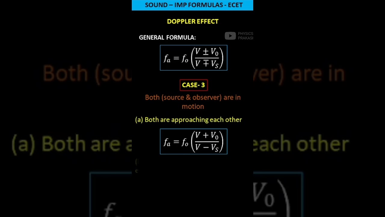 Doppler effect - Case 03 