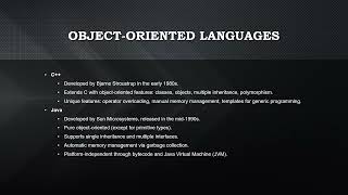 Topic 003 Programming Language