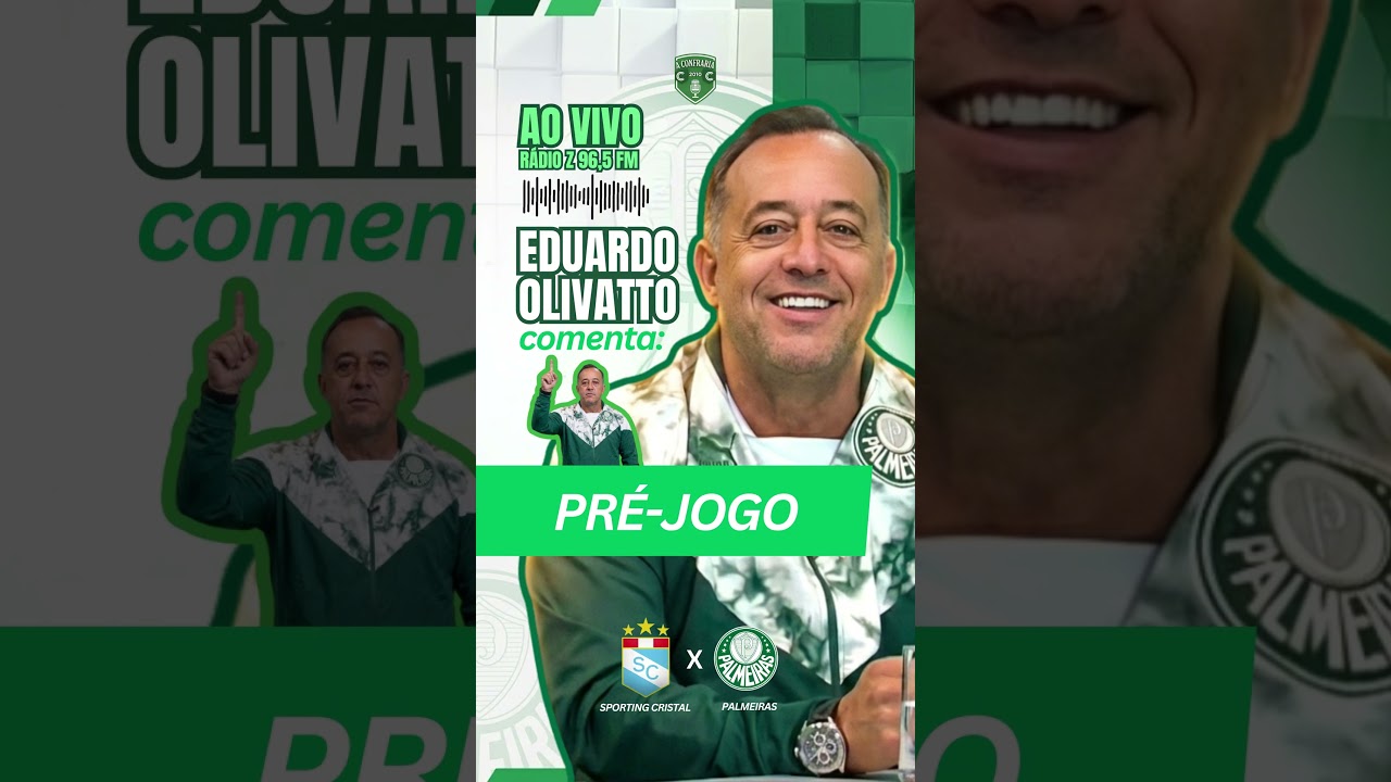 Eduardo Olivatto: A Escalação do Palmeiras contra o Sporting Cristal! ⚽