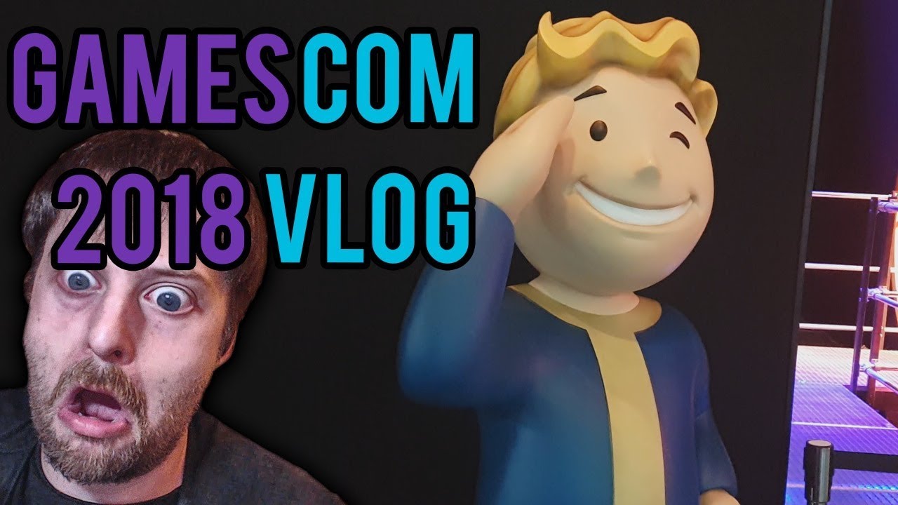 So GEIL war die GAMESCOM 2018 | Gamescom 2018 Vlog (Deutsch/German)