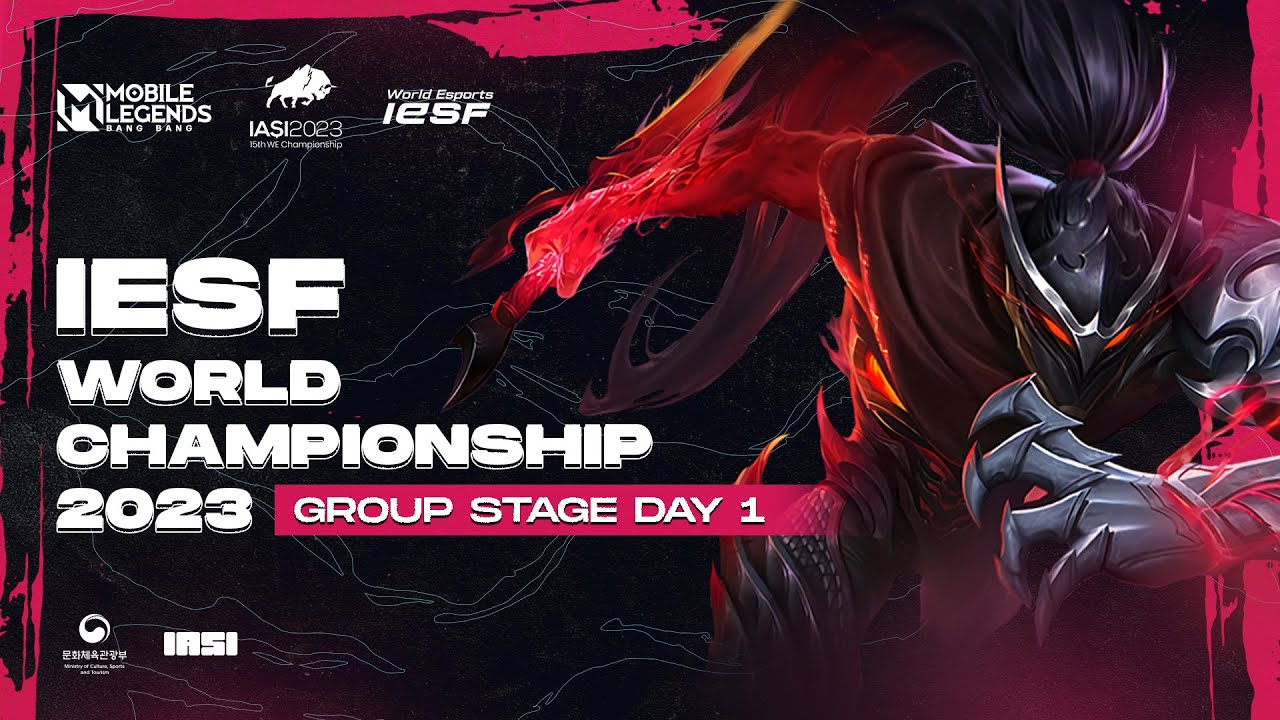 🔴 LIVE Group Stage Day 1 IESF World Championship 2023 (ENG)