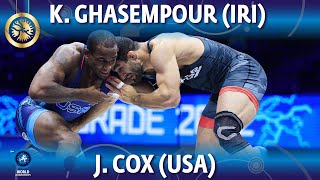 Kamran Ghasempour (IRI) vs Jden Cox (USA)  Final // World Championships 2022 // 92kg