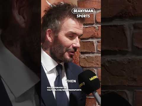 'You’re in wrong team and playing wrong sport!' | David Beckham on Erik ten Hag motivating players