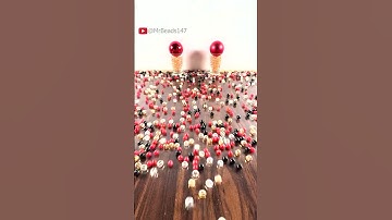 🌹 Hypnotic ASMR Reverse | Beads Flowing Calmly