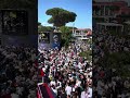 INSANE scenes from Roma to get a glimpse of Rafa 🤯