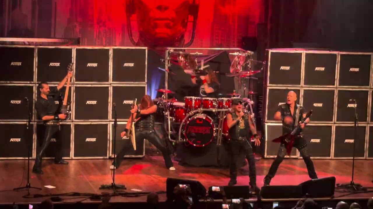 Accept performing Balls to the Wall at House of Blues in Anaheim, Ca on 12/18/25