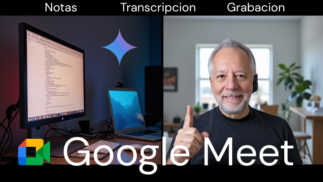 Reuniones de Google Meet | Notas, Transcripcion y Grabaciones con Gemini