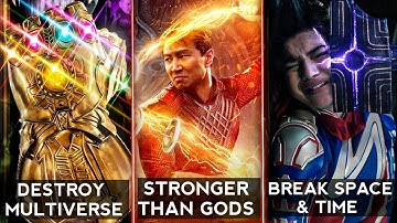 Top 10 Most powerful Weapons in MCU