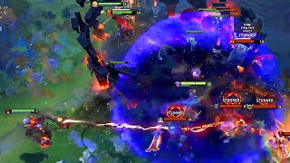 timado destroying everyone on faceless void ft. warlock