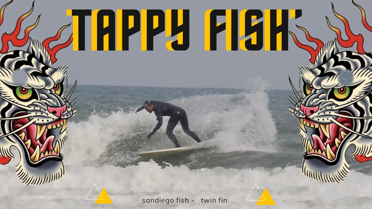 ツインフィン・サンディエゴ FISH【TappyFish】5'8 - YouTube