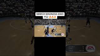 ITS MARCH MADNESS TIME!!🔥 #MarchMadness2003 #PS2Gaming #EASports #RetroBasketball #CollegeHoops