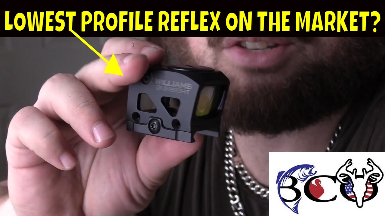 unboxing the williams gunsight LRS reflex sights! bco review YouTube