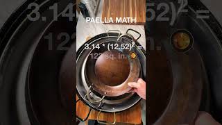 Paella Math: How big should your paella pan be?