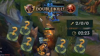Devastating double kill early game!