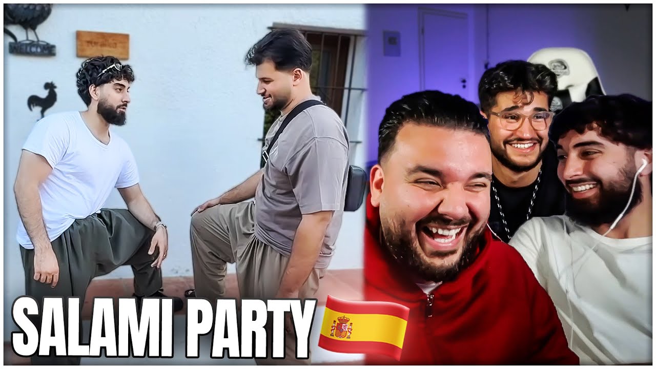 Laso macht Salami Party in Spanien 😂