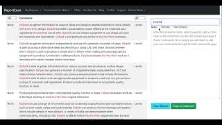 Report-Ease.com how to build reports using your own comment bank